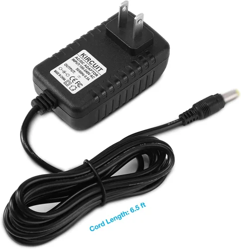 Vista 3 de Adaptador de CA para Casio WK-3000 WK-3200 WK-3300 WK-8000 Fuente de alimentación para teclado de piano