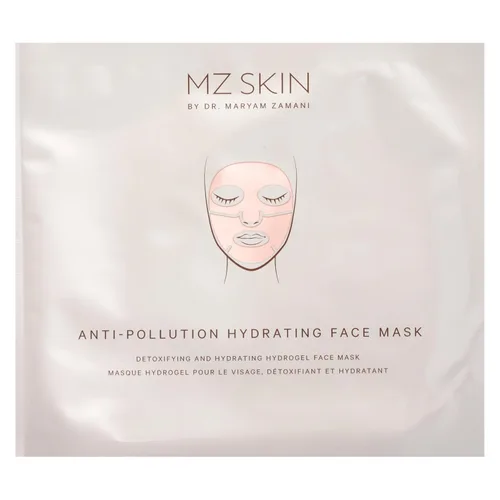 Vista 6 de MZ SKIN Anti-Pollution Hydrating Face Mask - Detoxifying Hydrogel Treatment for Radiant Glowing Skin, With Vitamin C, Centella Asiatica, Tranexamic