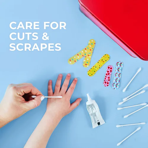 Vista 6 de Q-tips Hisopos de algodón orgánico hisopos herramienta definitiva para el hogar y la belleza hechos de algodón orgánico, 400 unidades (paquete de 4)