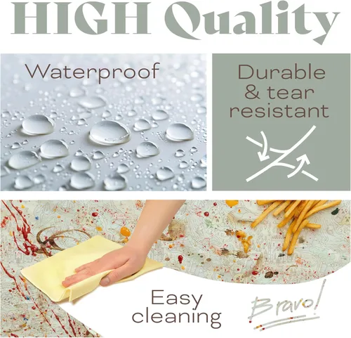 Vista 3 de Mantel pirata para decoración de fiesta, manteles de plástico desechables rectangulares con barco pirata, mantel de plástico para decoración