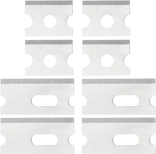 Vista 3 de Paquete de 16 cuchillas de crimpado Ethernet de repuesto con base de corte, piezas de cuchillas de crimpado RJ45, kit de herramientas de crimpado