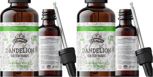 Vista 8 de Tintura de raíz de diente de león orgánico extracto de diente de león (Taraxacum Officinale) Suplemento de salud, sin OMG en glicerina vegetal