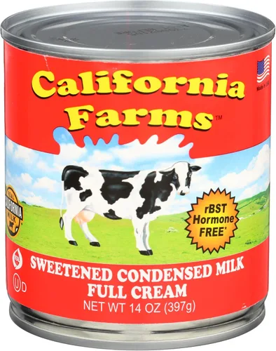 CALIFORNIA FARMS Leche condensada endulzada, 14 onzas