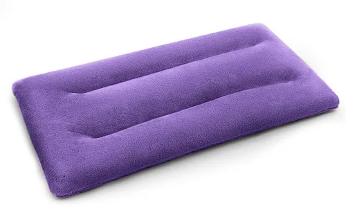 Vista 19 de Almohadilla térmica para microondas con funda lavable, almohadilla térmica de microondas de 8 x 18 pulgadas para cuello y hombros, bolsa de frijoles