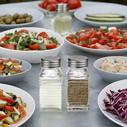 Vista 4 de Juego de salero y pimentero para especias (moderno)