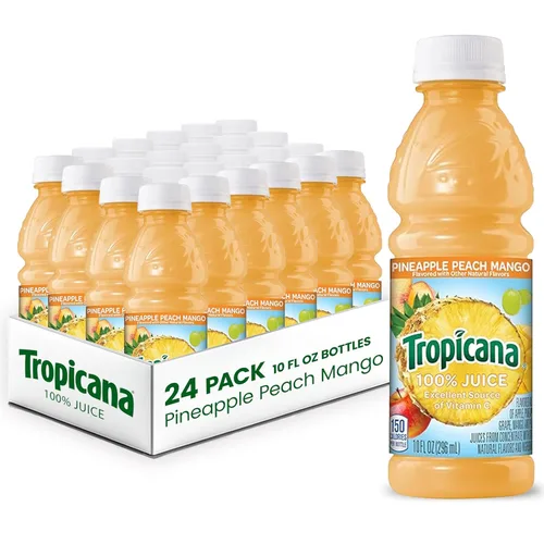 Vista 13 de Tropicana 100% Juice - Paquete variado clásico de 3 sabores, 10 onzas líquidas (paquete de 24)
