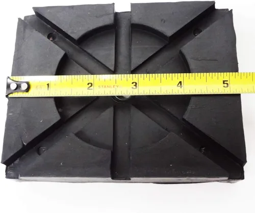 Vista 2 de ALMOHADILLAS RECTANGLE DE GOMA Se adapta a Wheeltronics Lift Ammco* Lift Magnum Lift Set de 4 almohadillas HD