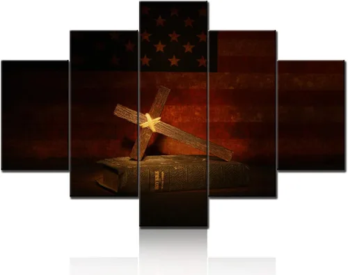 Vista 120 de TUMOVO Jesús Christian - Pintura sobre lienzo de 5 piezas