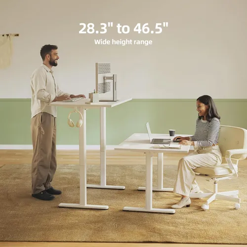 Vista 79 de INNOVAR Escritorio eléctrico de pie, escritorio de pie de altura ajustable, escritorio de pie de 40 x 24 pulgadas para computadora de oficina