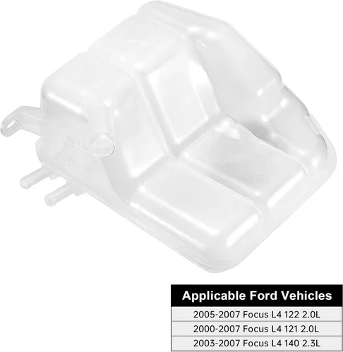 Vista 5 de EVIL ENERGY Tanque de refrigerante con tapa, compatible con Focus 2000-2007, reemplazo para 603-216 3S4Z8A080AC 5S4Z8101AA 5S4Z8A080AA YS4Z8A080AB