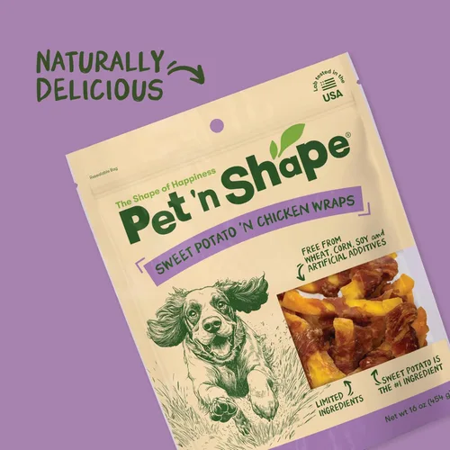 Vista 5 de Pet 'n Shape, todas las fomas de pollo o pato naturales de forma y dulce patata