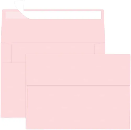 Vista 19 de 100 Paquetes Sobres Negros de 4 x 6 pulgadas para Tarjeta de Invitación, Sobres Pequeños A6 Autoadhesivos para Bodas, Fiestas de Cumpleaños, Baby