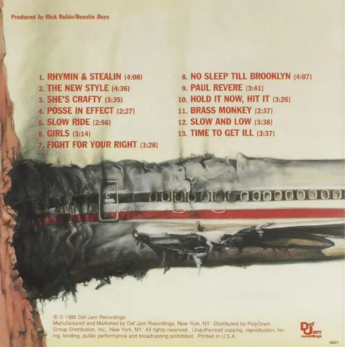 Vista 2 de Licensed To Ill Explicit Lyrics