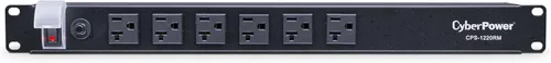 Vista 9 de Montaje del rack PDU Cyberpower Cps-1220 Rms, conector múltiple, 12 salida 20 A, 2400 VA, 1800 julios 15 A Negro