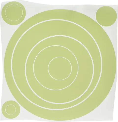Adhesivo de vinilo para pared, diseño de círculos, anillos, puntos, 25+unid de 11 pulgadas, decoración del hogar grande - Celadón