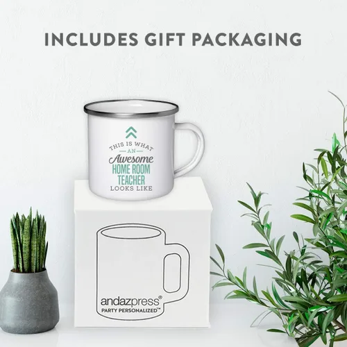 Vista 357 de Andaz Press 11oz. Stainless Steel Campfire Coffee Mug Gift, This is What an Awesome Mentor Looks Like, 1-Pack, Birthday Gift Ideas Coworker Him Her