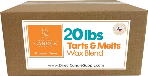 Vista 7 de Direct Candle Supply Losa derretida de 5 libras, cera de soja para hacer velas, cera de soja para derretimientos, cera de fabricación de velas a