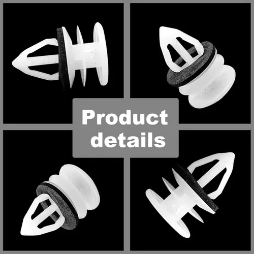 Vista 6 de 20 clips de retención para panel de puerta compatibles con GM Ford Edge GMC Envoy Chevy Chevrolet Trailblazer Suburban Lincoln 15076791