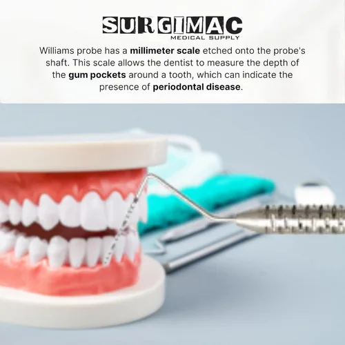 Vista 6 de SurgiMac Explorer 23 / Sonda UNC 15 Instrumento dental de doble extremo (paquete de 3)