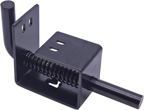 Vista 2 de Kit completo de pestillo de resorte para puerta de remolque 847 compatible con puerta de remolque de mano