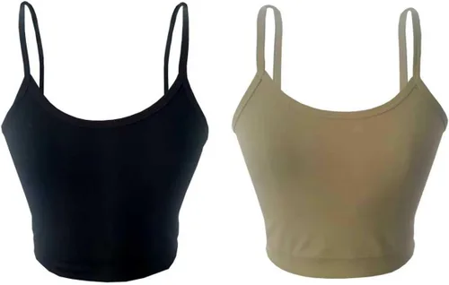 Vista 13 de Camiseta sin mangas de cintura alta para mujer, camiseta sin mangas elástica ajustada para el hogar, viajes, fiestas