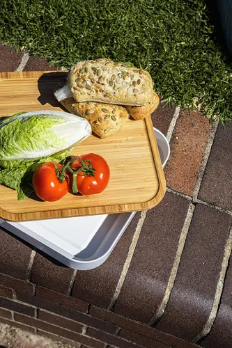 Vista 11 de Everdure CUBE Parrilla portátil de carbón, parrilla de mesa, parrilla perfecta para tailgate, playa, patio o camping, parrilla pequeña ligera