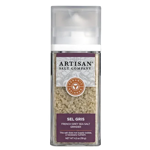 Vista 23 de SaltWorks Ancient Ocean sal rosa del Himalaya, fina, bolsa artesanal con surtidor de vertido; 16 onzas