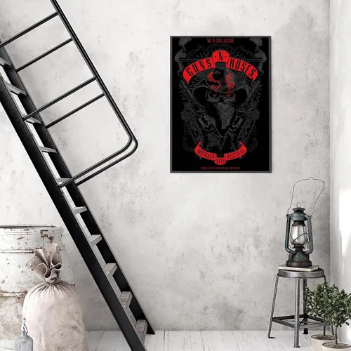 Vista 6 de PinTrends Pósteres de pintura artística, impresión en lienzo con diseño de rosas para sala de estar, dormitorio, hogar, oficina, decoración de pared