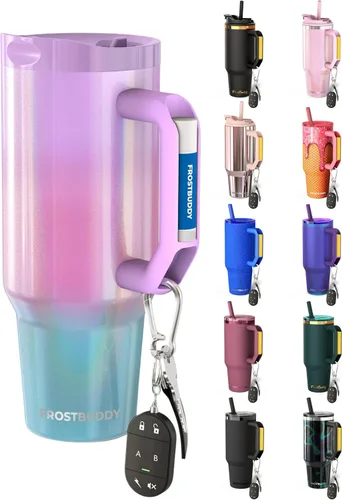 Vista 56 de Frost Buddy Thicc Buddy - Vaso aislado de 16 onzas (amor americano)