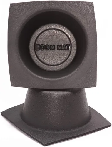 Vista 10 de Design Engineering 050321 Boom Mat - Baffles para altavoz, 5.25 pulgadas, redondos delgados (paquete de 2), color negro