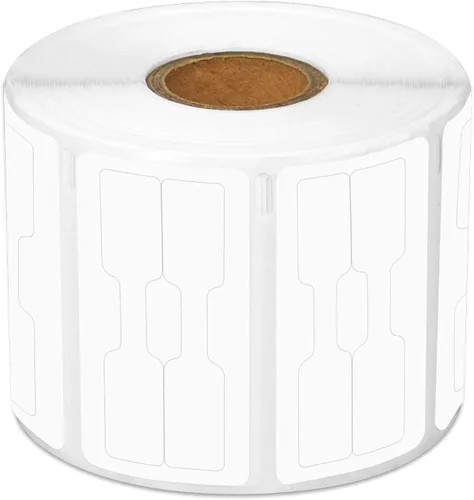 Vista 8 de 1 rollo (130 etiquetas/rollo) compatible con DYMO 30251 1-1/8 pulgadas x 3-1/2 pulgadas, etiquetas de código de barras blancas de alta calidad