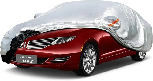 Vista 125 de GUNHYI - Funda de automóvil de 6 capas para Tesla Model 3 (2017-2025), impermeable para todo tipo de clima, protección UV contra la nieve, el sol