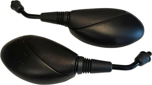 Vista 3 de Espejos retrovisores negros compatibles con Yamaha MT-03 2020