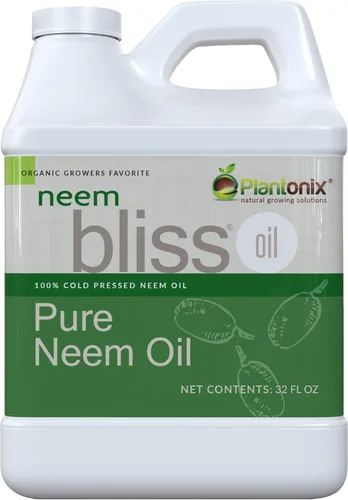 Vista 5 de Neem Bliss (8 onzas líquidas) - Concentrado de aceite de neem puro - Aceite de neem 100% prensado en frío - Concentrado de aceite de neem totalmente