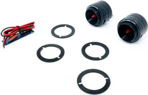 Vista 4 de Cerwin Vega P1SRT Tweeter de bocina de titanio de 1 pulgada y 100 W máximo50 W RMS negro