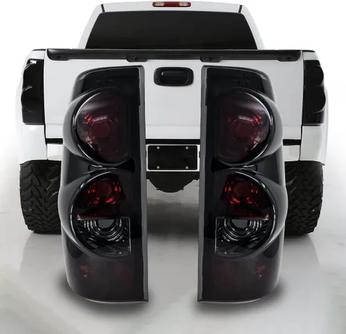 Vista 11 de CPW Luces traseras compatibles con Chevrolet Silverado 1999 2000 2001 2002 2003 2004 2005 2006 [GMC Sierra 1999-2003] luces traseras