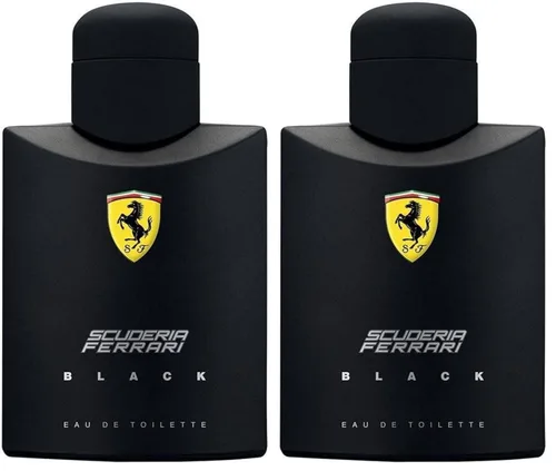 Vista 5 de Ferrari Scuderia Black Eau De Toilette Spray para hombre, 4.2 onzas