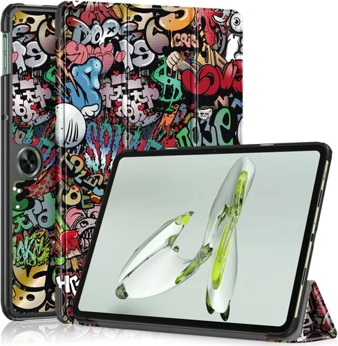 Vista 11 de Gylint Funda para OnePlus Pad 11.6'' 2023, plegable ultrafina de piel sintética con función de encendido y apagado automático para OnePlus Pad/Oppo