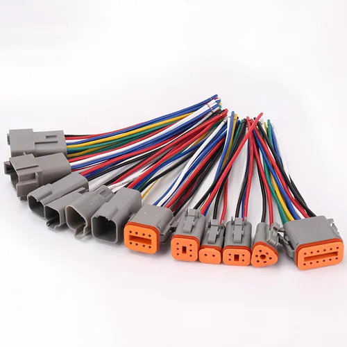 Vista 8 de Deutsch - Conector DT de 2 pines, 2 vías DT automotriz, impermeable, conector eléctrico macho hembra, arnés de cableado con cable de 16 AWG