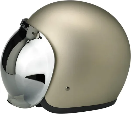 Vista 7 de Biltwell - Protector tipo burbuja cromado - Antivaho, resistente a los arañazos, resistente a UV/A y UV/B