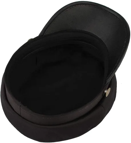 Vista 4 de S.CHARMA Chauffeur Hat for Men Women, Classic Vintage Newsboy Cap Costume Hats
