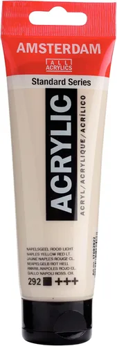 Vista 42 de Amsterdam Serie Estándar Tubo de Pintura Acrílica 120ml Azo Naranja 276 (17092762)