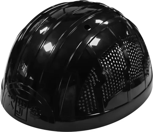 Vista 6 de Gorra de Seguridad Ligera con Protección contra Golpes - Sombrero Protector Transpirable Estilo Béisbol con Rayas Reflectantes 10-negro