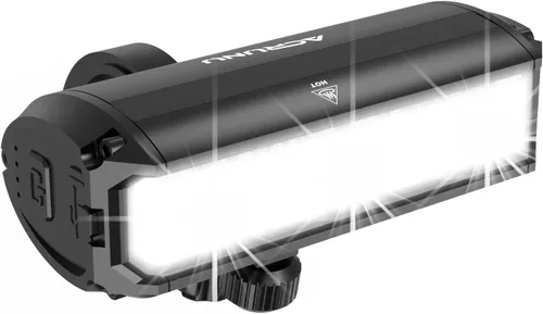 Vista 11 de Luz LED Súper Brillante para Bicicleta de 3400 Lúmenes Recargable por USB - Faro de Bicicleta de 5 Modos con 7H de Duración, IPX6 Resistente al