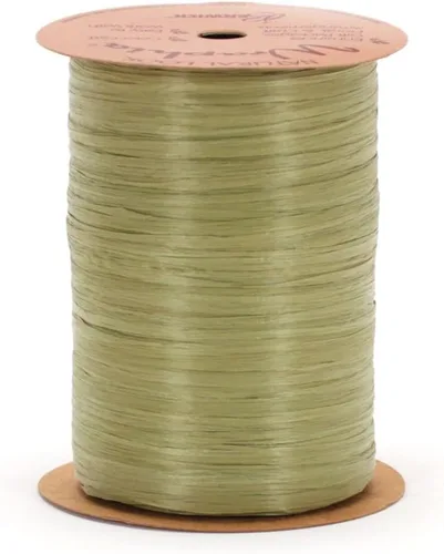 Vista 23 de Berwick Offray Cinta de rafia mate de 1/4" de ancho, morado, 100 yardas
