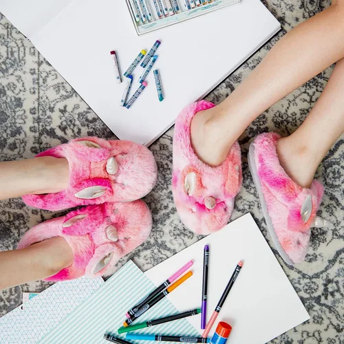 Vista 2 de Dearfoams Pantuflas unisex para niños