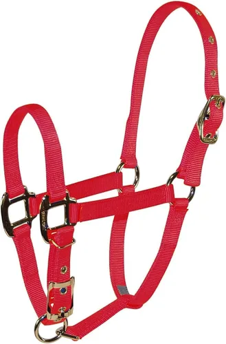 Vista 12 de Hamilton Cabestro de caballo de calidad ajustable de nailon de 1 pulgada con barbilla ajustable, tamaño pequeño