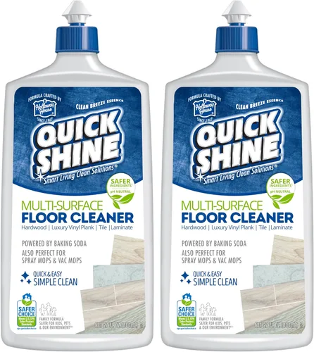 Vista 23 de Quick Shine Limpiador de suelos multisuperficie, cuidado diario, 24 onzas A base de plantas, listo para usar, disolución de la suciedad, sin