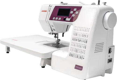 Vista 9 de Janome 3160QDC-G Máquina de coser y acolchar con kit de acolchado de regalo!