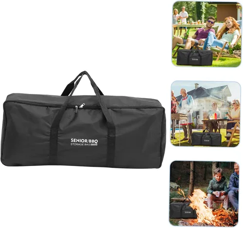 Vista 4 de GANAZONO Bolsa de vajilla al aire libre Camping Picnic Bolsa BBQ Grill Accesorios Almacenamiento